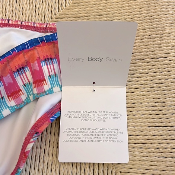 LA BLANCA NWT Bikini Bottom - Size 8 - Picture 6 of 8